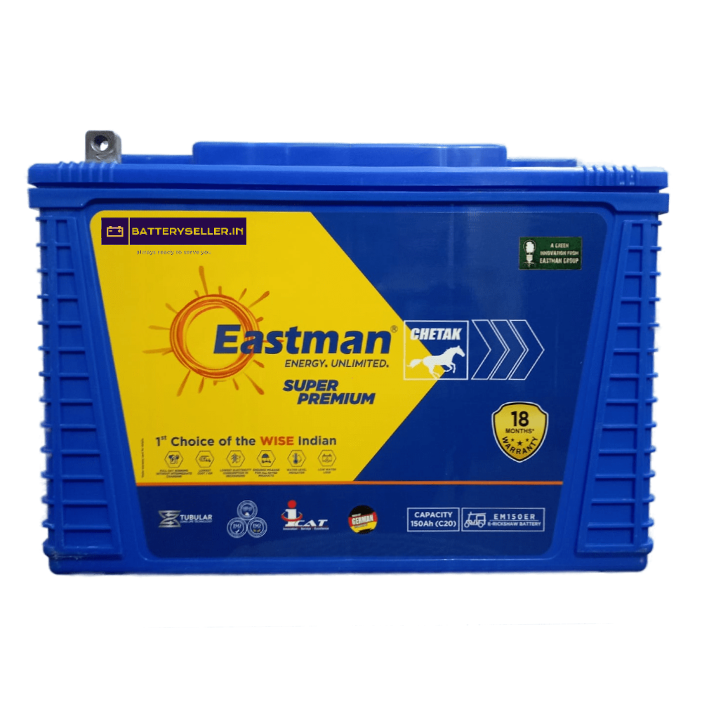 eastman erickshaw battery 18 months warranty